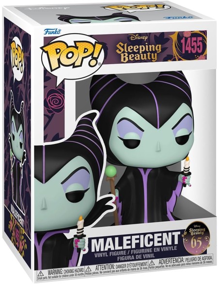 Figura Funko Pop! Disney Bella Durmiente Maléfica Modelo 1455 | 78182 Edición 65 Aniversario