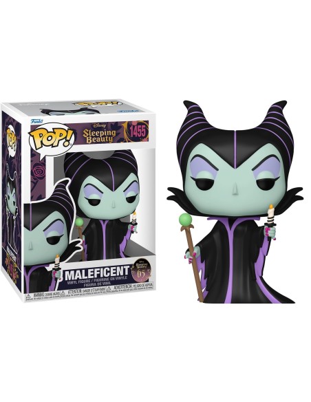 Figura Funko Pop! Disney Bella Durmiente Maléfica Modelo 1455 | 78182 Edición 65 Aniversario