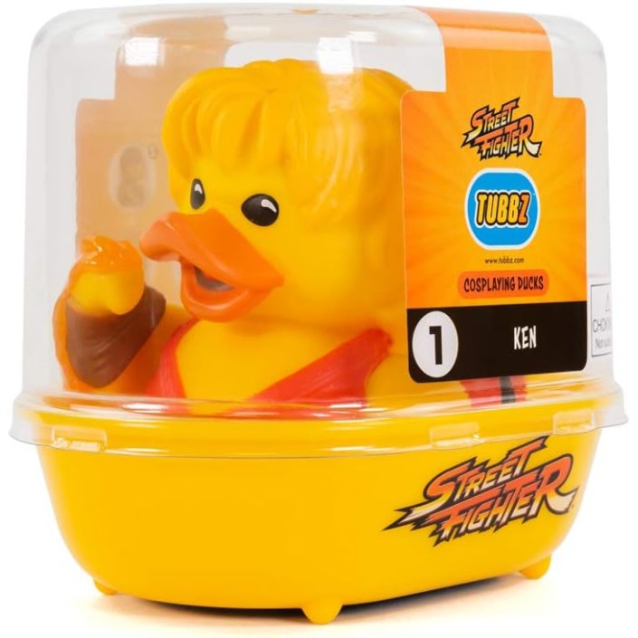 Tubbz Pato de Goma Juego Street Fighter Modelo Ken