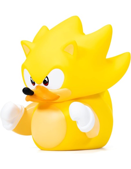 Tubbz Pato de Goma Juego Sonic The Hedgehog Modelo Súper Sonic