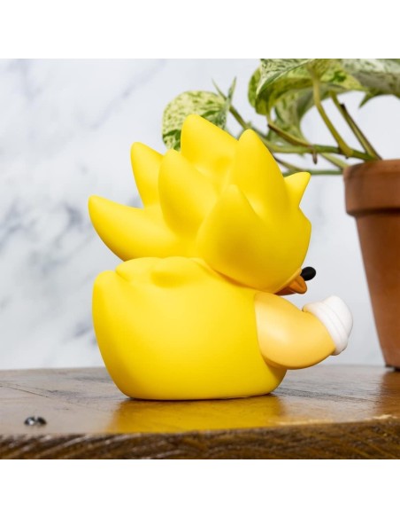 Tubbz Pato de Goma Juego Sonic The Hedgehog Modelo Súper Sonic