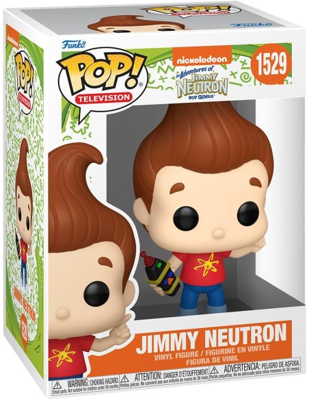Figura Funko Pop! Televisión Nickelodeon Jimmy Neutron Modelo 1529 | 75741