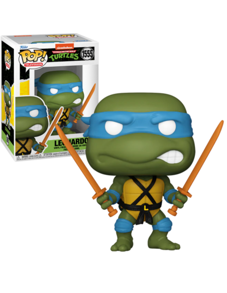 Figura Funko Pop! Nickelodeon Teenage Mutant Tortugas Ninja Leonardo Modelo 1555| 78054
