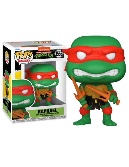Figura Funko Pop! Nickelodeon Teenage Mutant Tortugas Ninja Raphael Modelo 1556| 78051