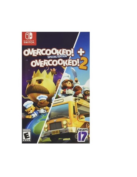 Juego Overcooked! y Overcooked 2 para Nintendo Switch