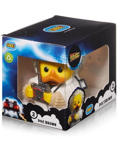 Tubbz Pato de Goma Regreso al Futuro Modelo Doc Brown