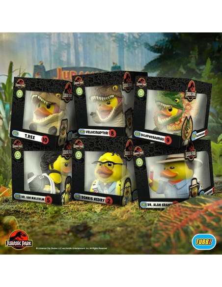 Tubbz Pato de Goma Jurassic Park Modelo Dennis Nedry