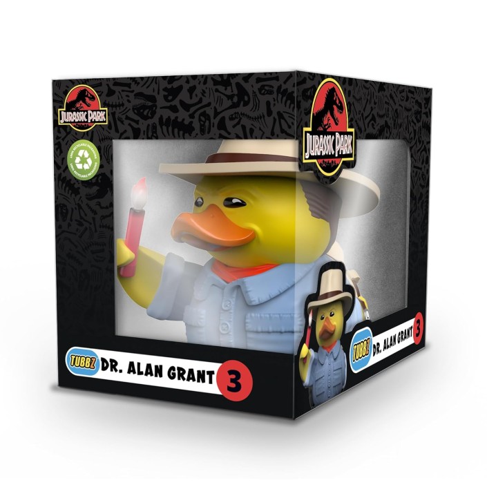 Tubbz Pato de Goma Jurassic Park Modelo Alan Grant