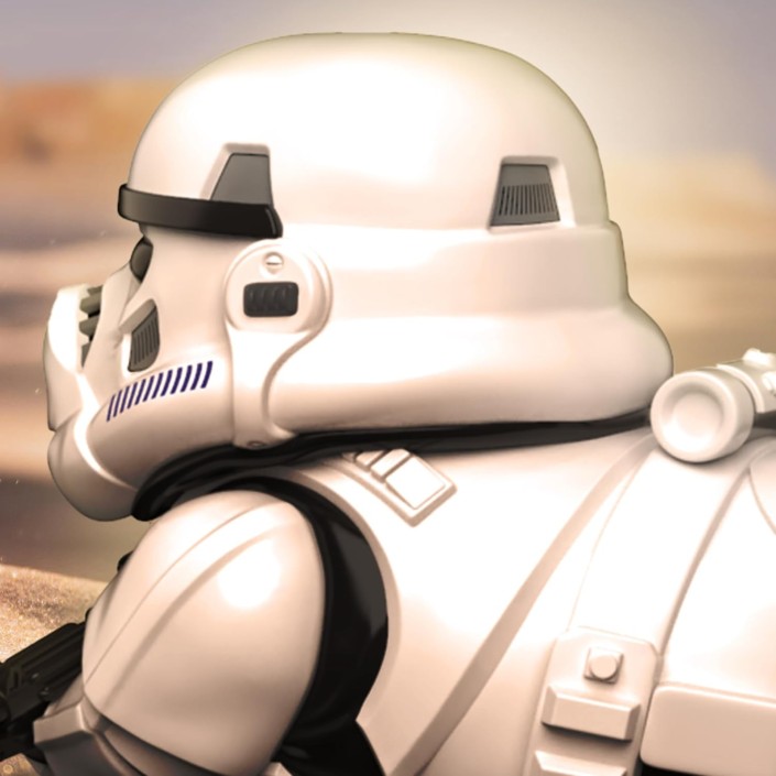 Tubbz Pato de Goma Star Wars Modelo Stormtrooper