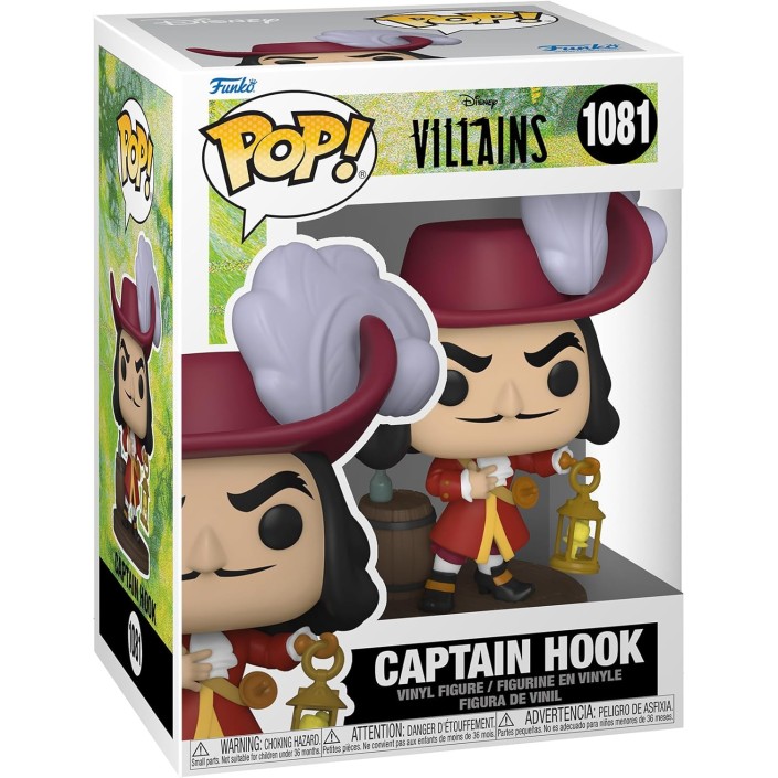 Figura Funko Pop! Disney Villanos Capitán Hook...