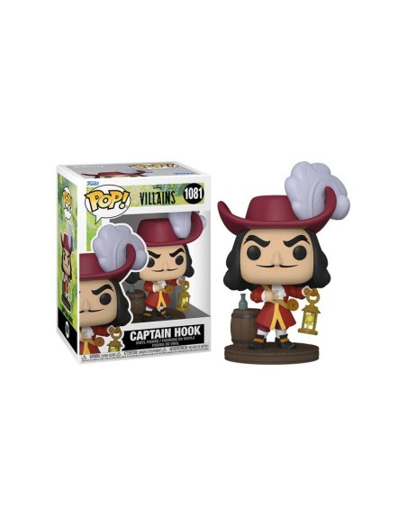 Figura Funko Pop! Disney Villanos Capitán Hook Modelo 1081 | 57348