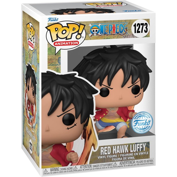 Figura Funko Pop! Animación One Piece Luffy Red...