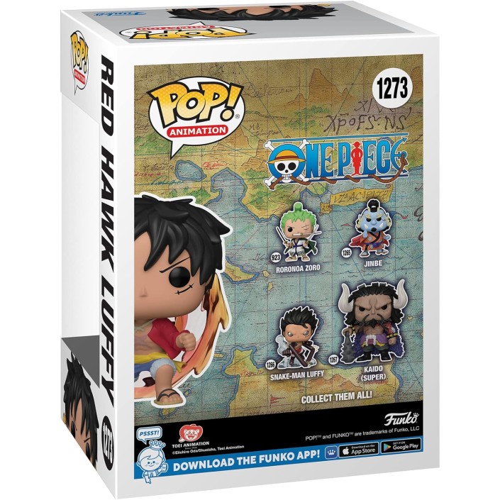 Figura Funko Pop! Animación One Piece Luffy Red...