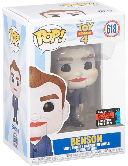 Figura Funko Pop! Disney Toy Story 4 Benson Modelo 618 | 43354