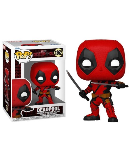 Figura Funko Pop! Marvel Deadpool & Wolverine Deadpool Modelo 1362 | 79766