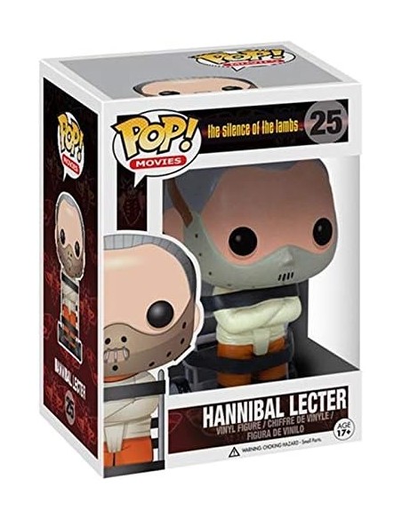 Figura Funko Pop! Películas El silencio de los Corderos Hannibal  Modelo 25 | 03115