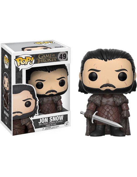 Figura Funko Pop! Series Juego de Tronos Jon Snow Modelo 49 | 12215 Outlet Caja Dañada