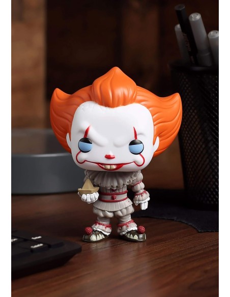 Figura Funko Pop! Películas It Pennywise con barquito Modelo 472 | 20176