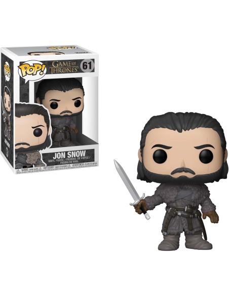 Figura Funko Pop! Televisión Juego de Tronos Jon Snow Modelo 61 | 29166