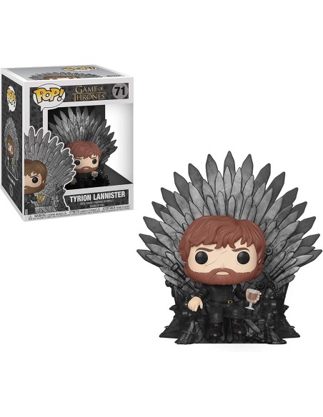 Figura Funko Pop! Televisión Juego de Tronos Tyrion Lannister en trono Modelo 71 | 37404