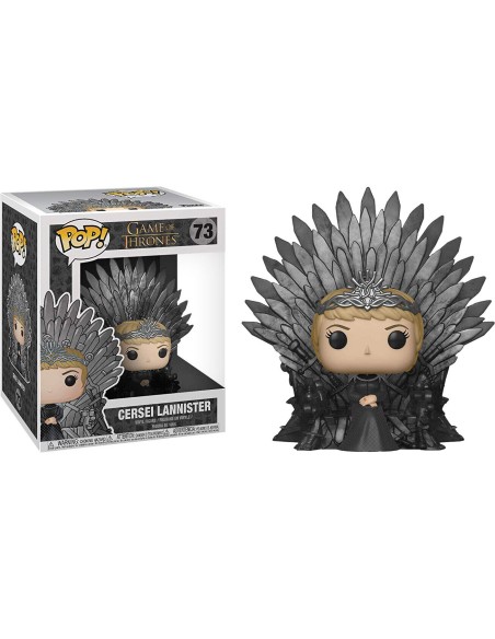 Figura Funko Pop! Televisión Juego de Tronos Cersei Lannister en trono Modelo 73 | 37796