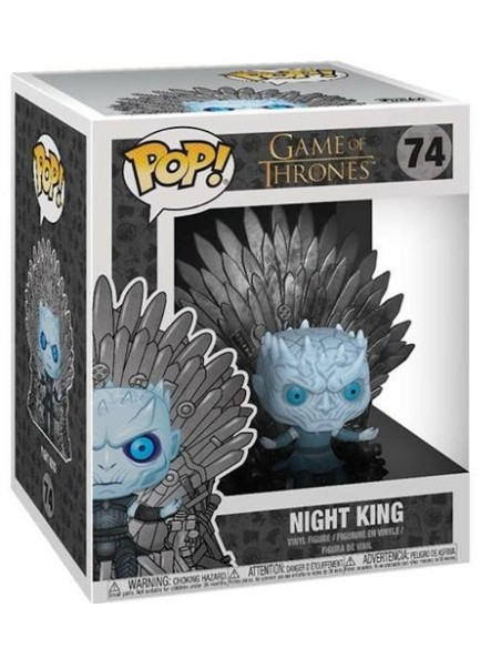 Figura Funko Pop! Televisión Juego de Tronos Rey de la Noche en trono Modelo 74 | 37794