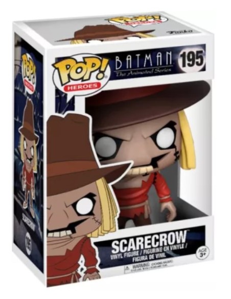 Figura Funko Pop! Batman La Serie Animada Espantapájaros Modelo 195 | 14260