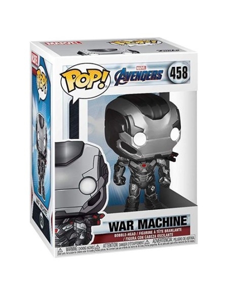 Figura Funko Pop! Marvel Avengers War Machine Modelo 458 | 36673