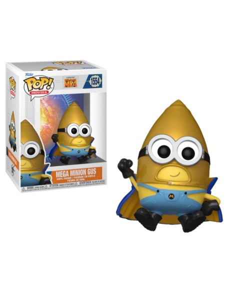 Figura Funko Pop! Películas Gru 4: Mi Villano Favorito Mega Minion Gus Modelo 1554 | 76050