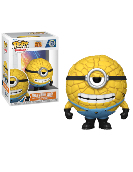 Figura Funko Pop! Películas Gru 4: Mi Villano Favorito Mega Minion Jerry Modelo 1555 | 76051