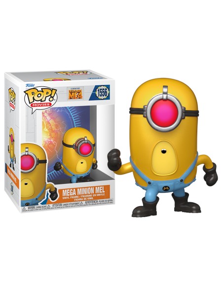Figura Funko Pop! Películas Gru 4: Mi Villano Favorito Mega Minion Mel Modelo 1556 | 76052