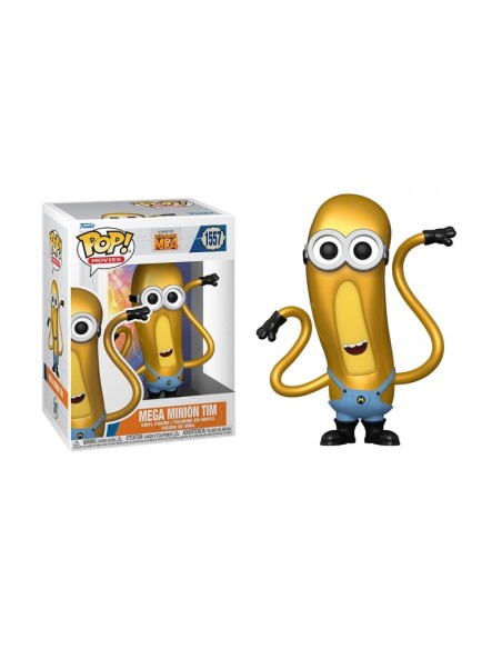 Figura Funko Pop! Películas Gru 4: Mi Villano Favorito Mega Minion Tim Modelo 1557 | 76053