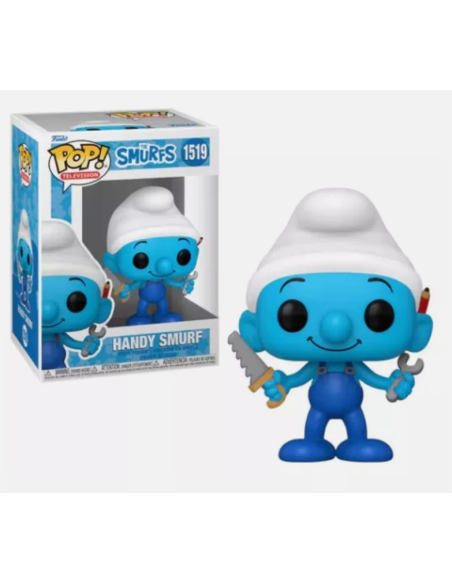 Figura Funko Pop! Televisión Los Pitufos Pitufo Manitas Modelo 1519 | 79258
