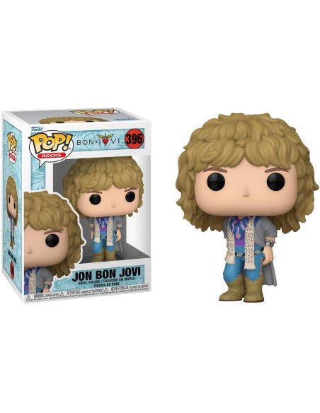 Figura Funko Pop! Rocks Bon Jovi Jon Bon Jovi Modelo 396 | 79707