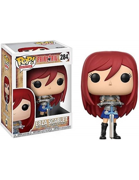 Figura Funko Pop! Animación Fairy Tail Erza Scarlet Modelo 284 | 14381