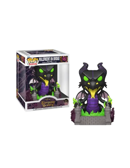 Figura Funko Pop! Disney Bella Durmiente Maléfica en el puente Modelo 1453 | 78180 Edición 65 Aniversario