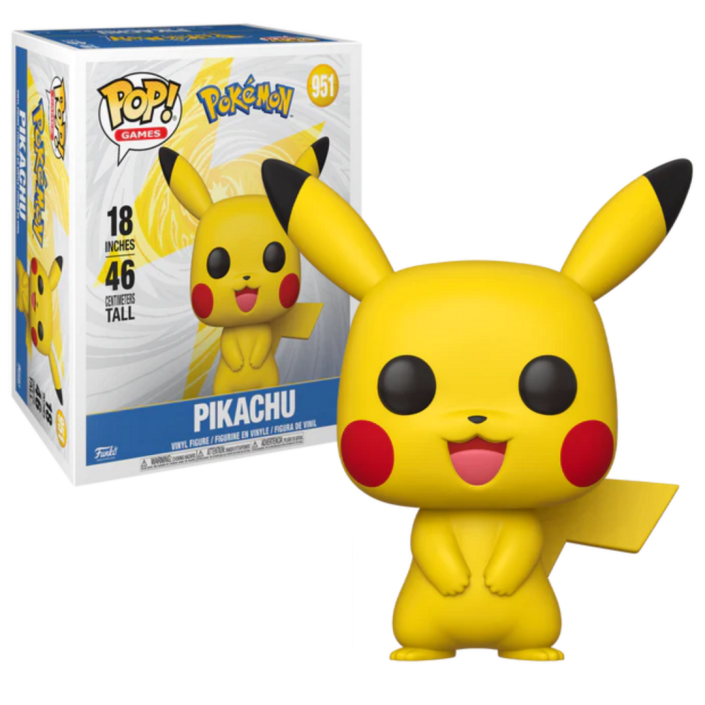 Figura Funko Pop! Mega Gigante Pokemon Pikachu...