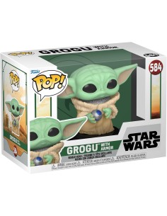 Figura Funko Pop! Star Wars Grogu con Armor Modelo 584 |... 2