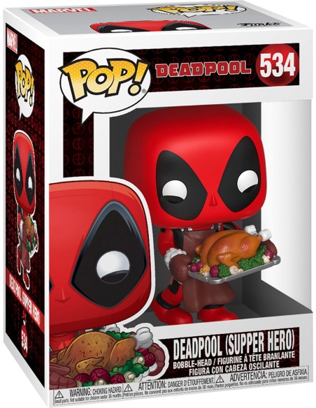 Figura Funko Pop! Marvel Deadpool Deadpool Superhéroe Modelo 534 | 43337