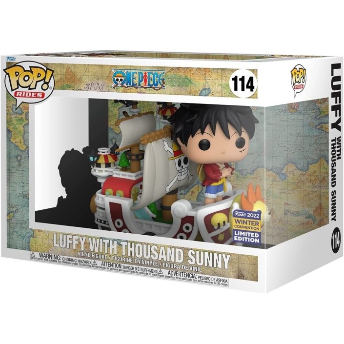 Figura Funko Pop! Rides One Piece Luffy con el...