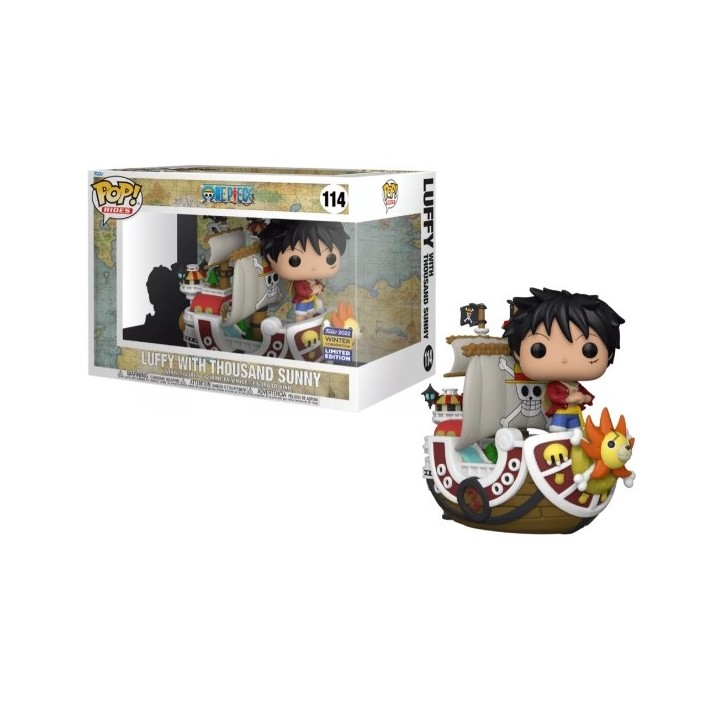 Figura Funko Pop! Rides One Piece Luffy con el...