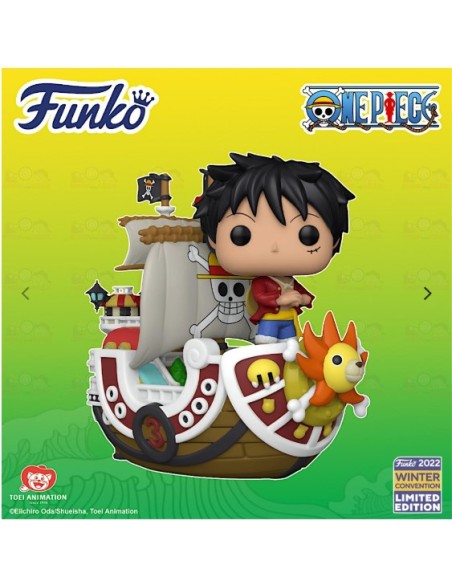 Figura Funko Pop! Rides One Piece Luffy con el Thousand Sunny Modelo 114 | 65367