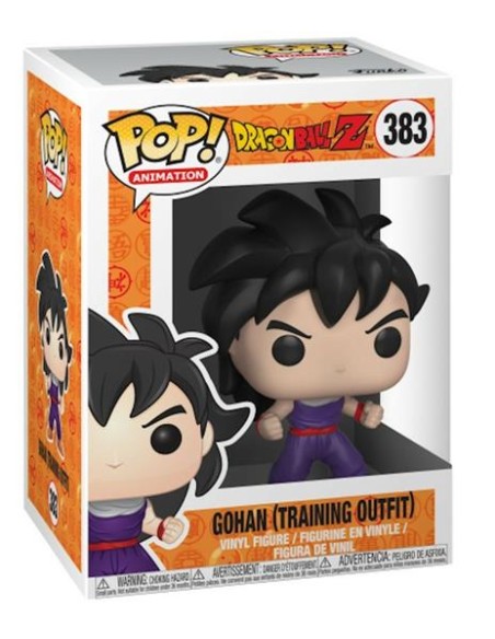 Figura Funko Pop! Bola de Dragón Z Gohan con uniforme de entrenamiento Modelo 383 | 32259