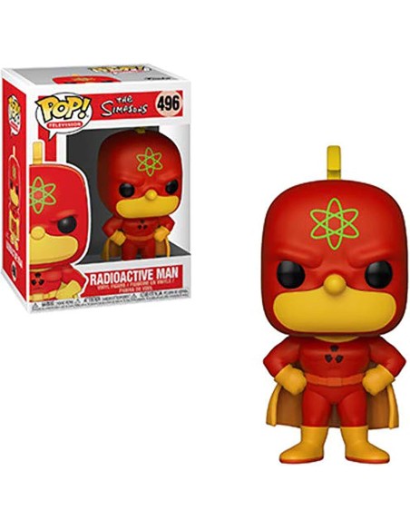 Figura Funko Pop! Televisión Los Simpsons Hombre Radiactivo Modelo 496 | 37690