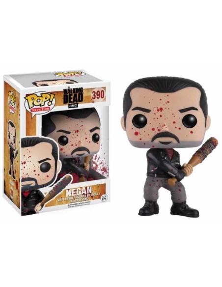Figura Funko Pop! Series The Walking Dead Negan Modelo 390 | 13301 | Outlet Caja Dañada