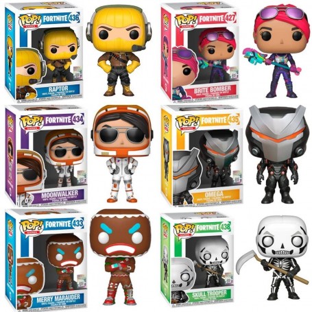 Figura Funko Pop! Juegos Fortnite Skull Trooper Modelo 438 | 40945 | Outlet | Caja Dañada