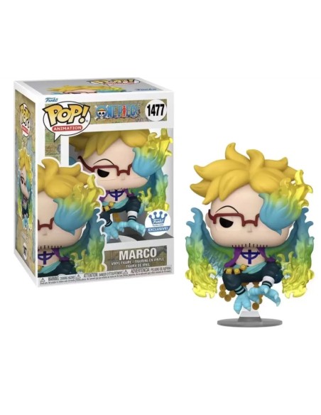Figura Funko Pop! Animación One Piece Marco Modelo 1477 | 74474 Edición Exclusiva de Funko
