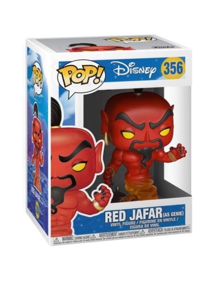 Figura Funko Pop! Disney Jafar Rojo (convertido en Genio) Modelo 356 | 24403