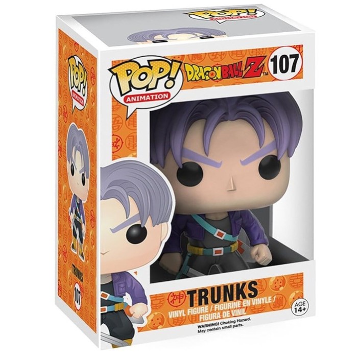 Figura Funko Pop! Bola de Dragón Z Trunks...