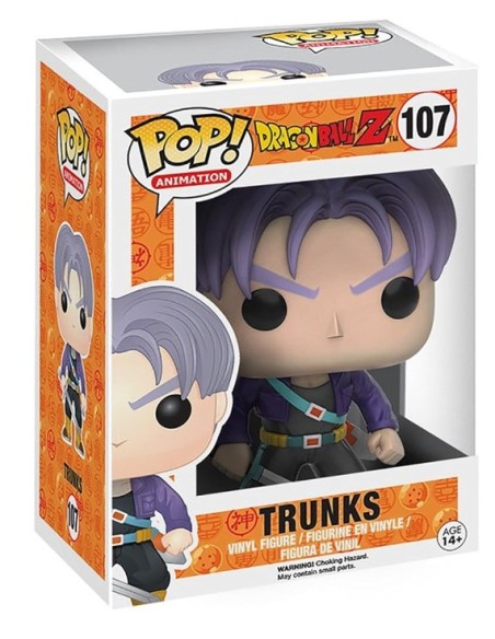 Figura Funko Pop! Bola de Dragón Z Trunks Modelo 107 | 07425